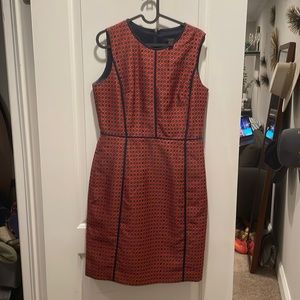 Jcrew paisley shift dress